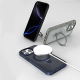 Hidden Magnetic Stand Case-iPhone 16 Pro Max