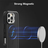 16 Pro Max Hybrid Heavy Duty Magnetic Case-iPhone