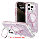 Phone 16 Pro Max- Protection Glitter Magnetic Case-i